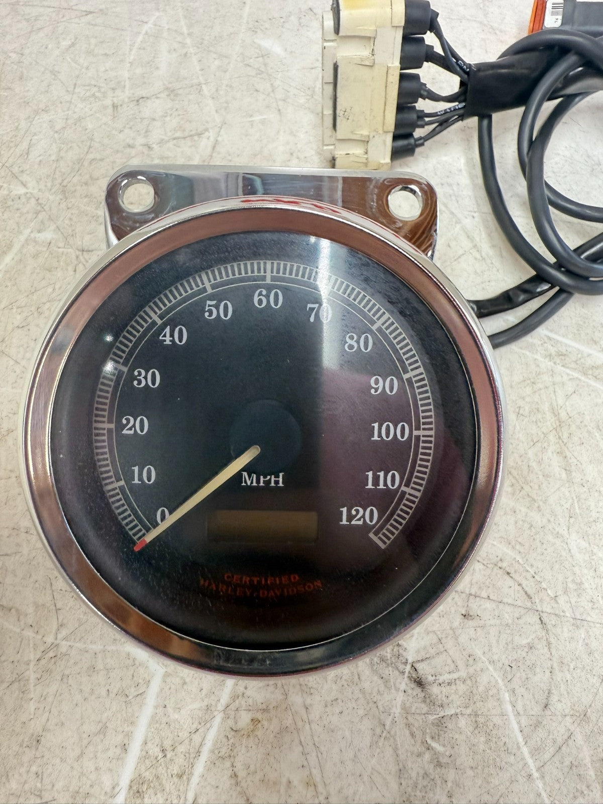 2003 Harley Davidson Sportster Speedo Speedometer Gauges Indicator Set 9k Miles
