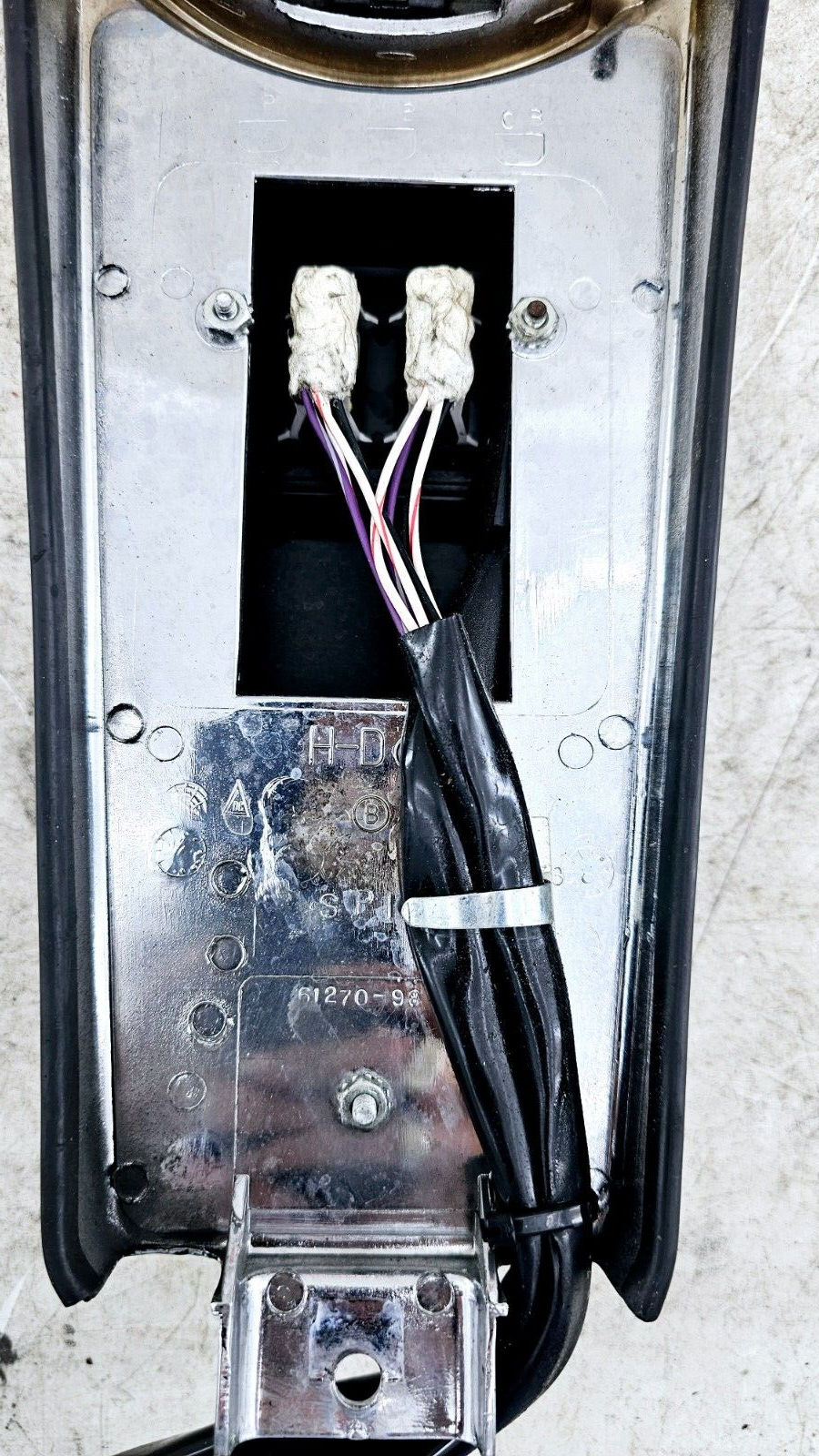 1998 HARLEY FLH ELECTRA GLIDE Gas Tank Console Dashboard Dash w/ Cap Lid Live To