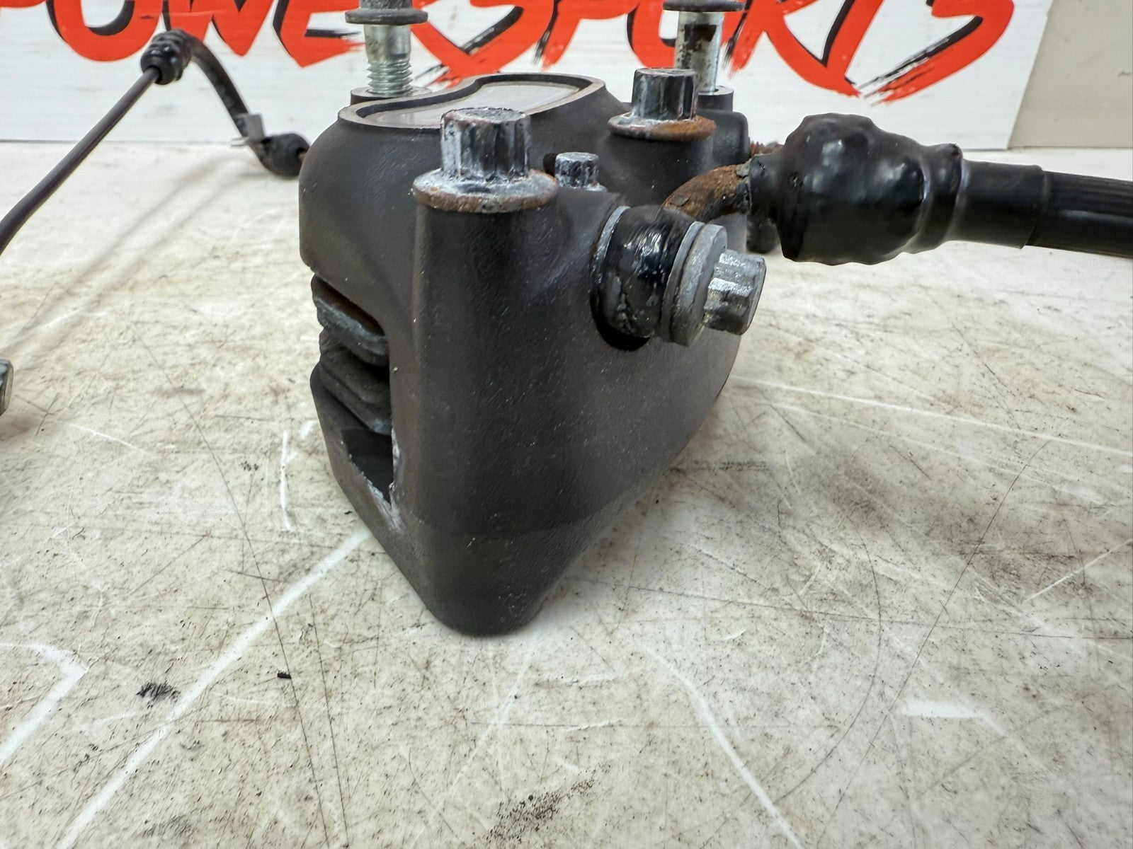 2003 HARLEY DYNA WIDE GLIDE Front Brake Master Cylinder Caliper & Line