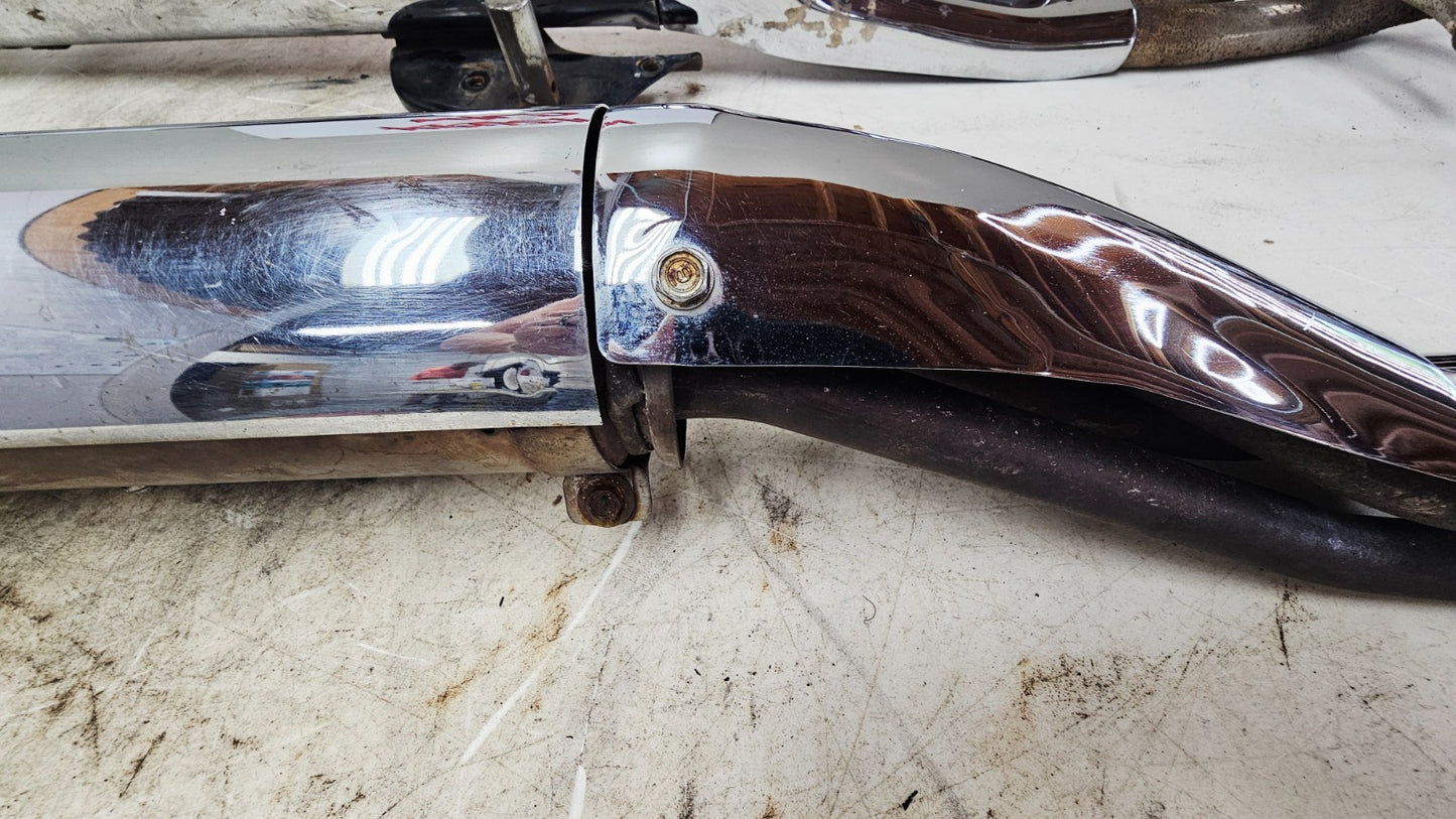 2000 HONDA VALKYRIE INTERSTATE Exhaust Header Muffler Pipe System Chrome