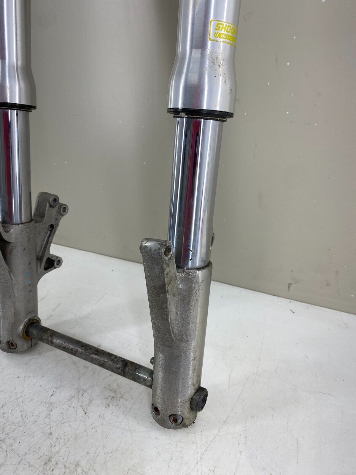 1999 HONDA VALKYRIE INTERSTATE Forks Triple Clamps Front Suspension Axle STR8