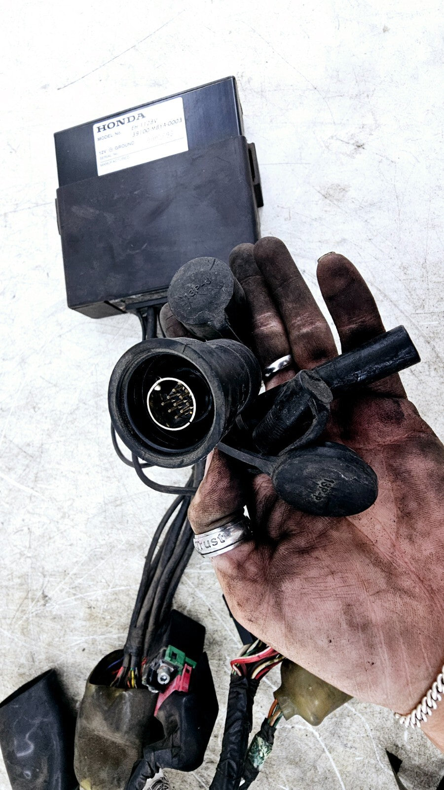 1999 HONDA VALKYRIE INTERSTATE Main Wire Wiring Harness Radio Module Unit