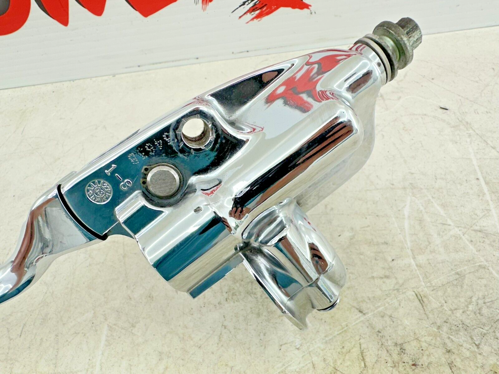 2003 Harley Davidson V Rod VRSCA Chrome Hydraulic Front Brake Master Cylinder