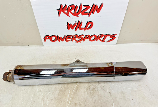 2002 Honda Goldwing GL1800 Right Exhaust Pipe Muffler Slip On Can Silencer