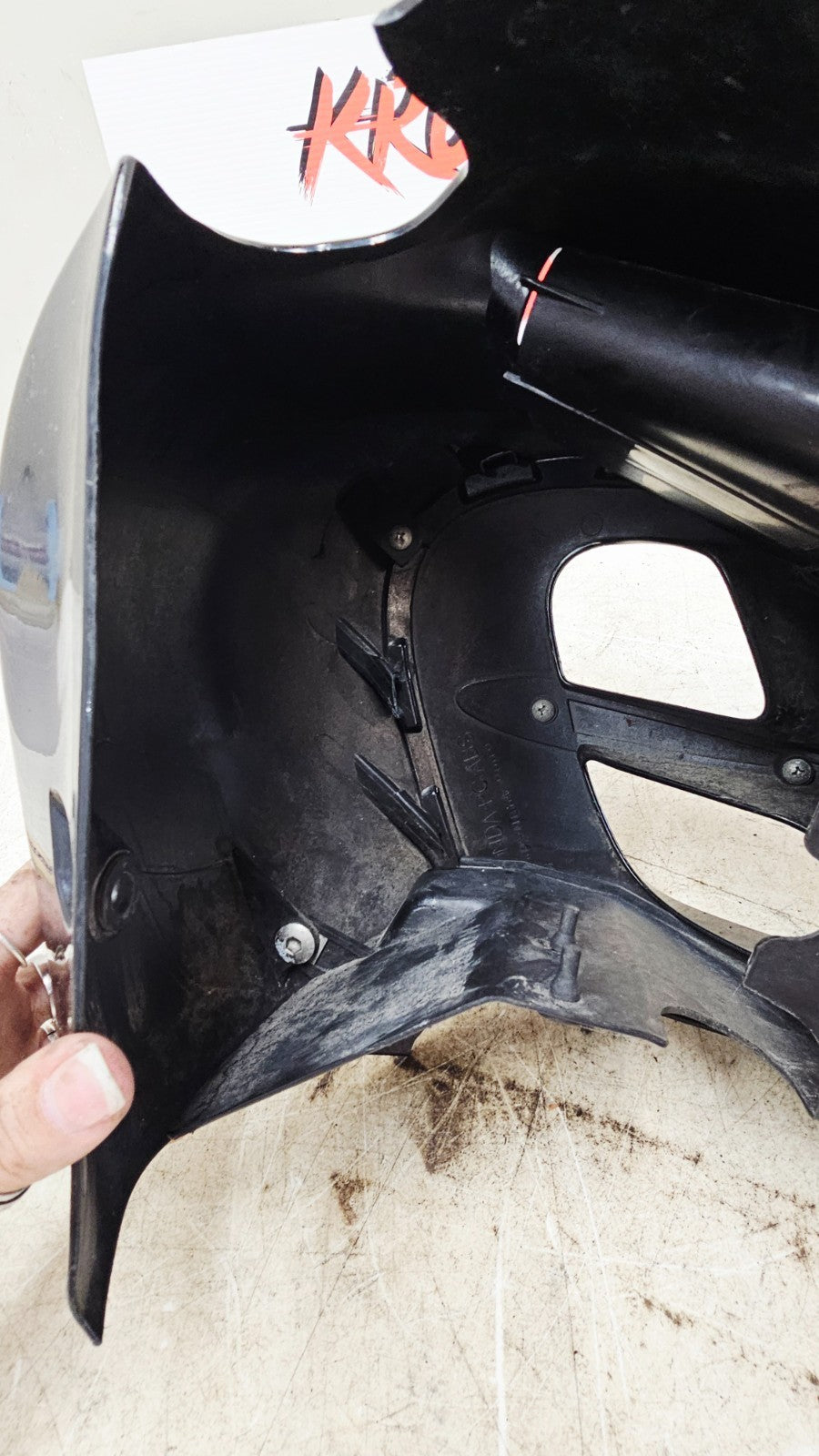 2000 HONDA VALKYRIE INTERSTATE Front Right Radiator Cover Pod