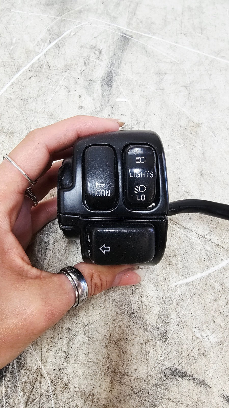 2001 Harley Davidson Sportster Left Hand Controls Switch Housing