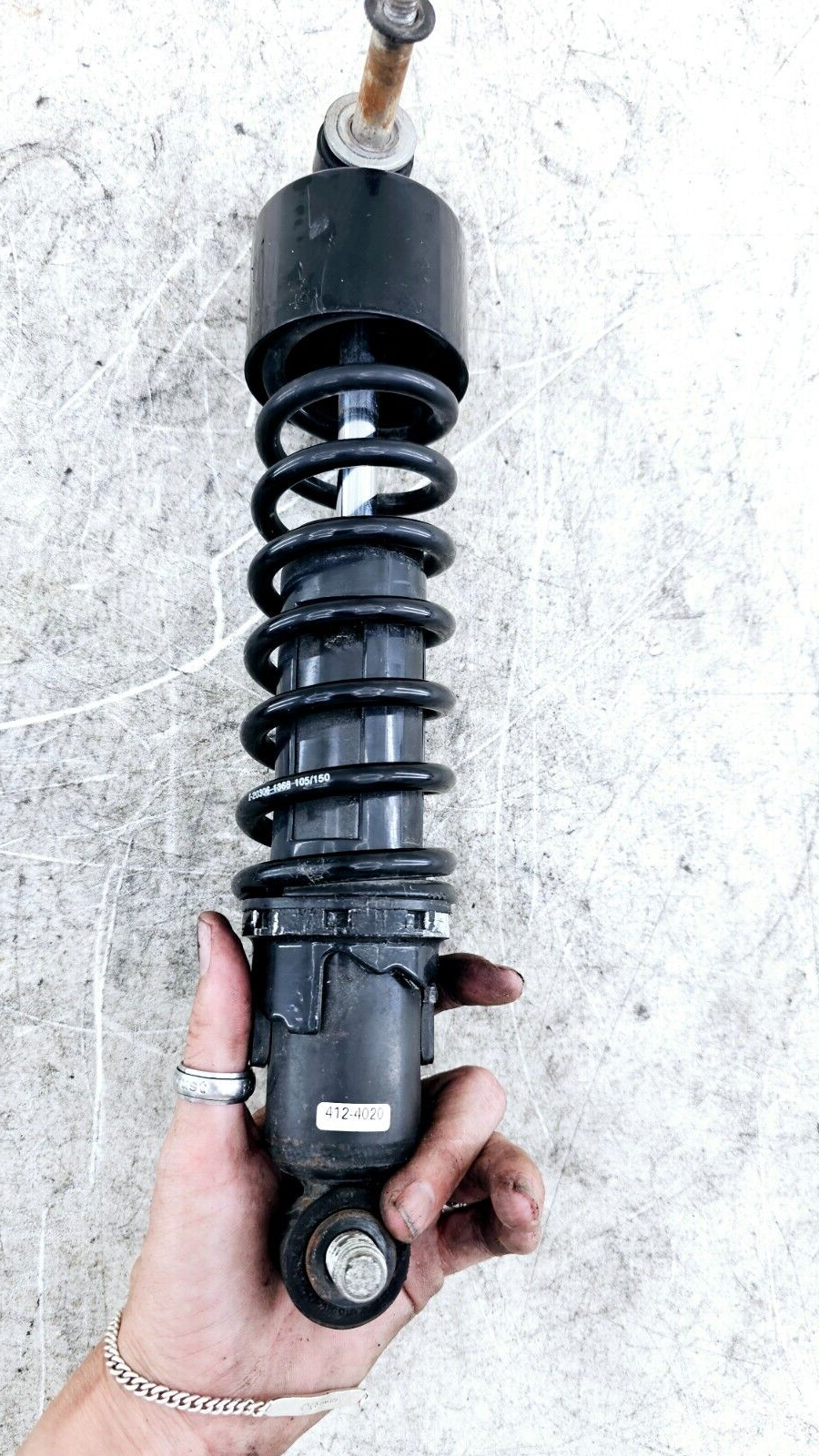 1994 HARLEY FLH ELECTRA GLIDE Left Right Rear Shock Progressive Suspension