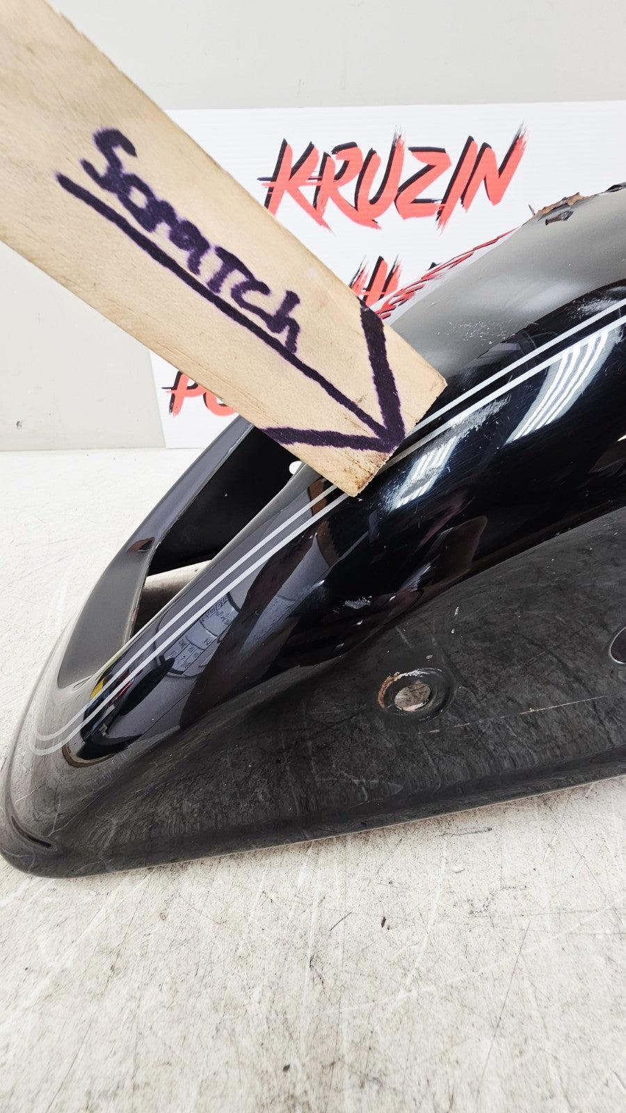 2000 HARLEY SOFTAIL DEUCE OEM HD Rear Wheel Fender