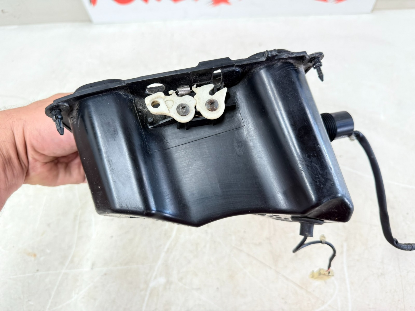 2002 Honda Goldwing GL1800 Front Storage Glove Box Left Side Air Duct