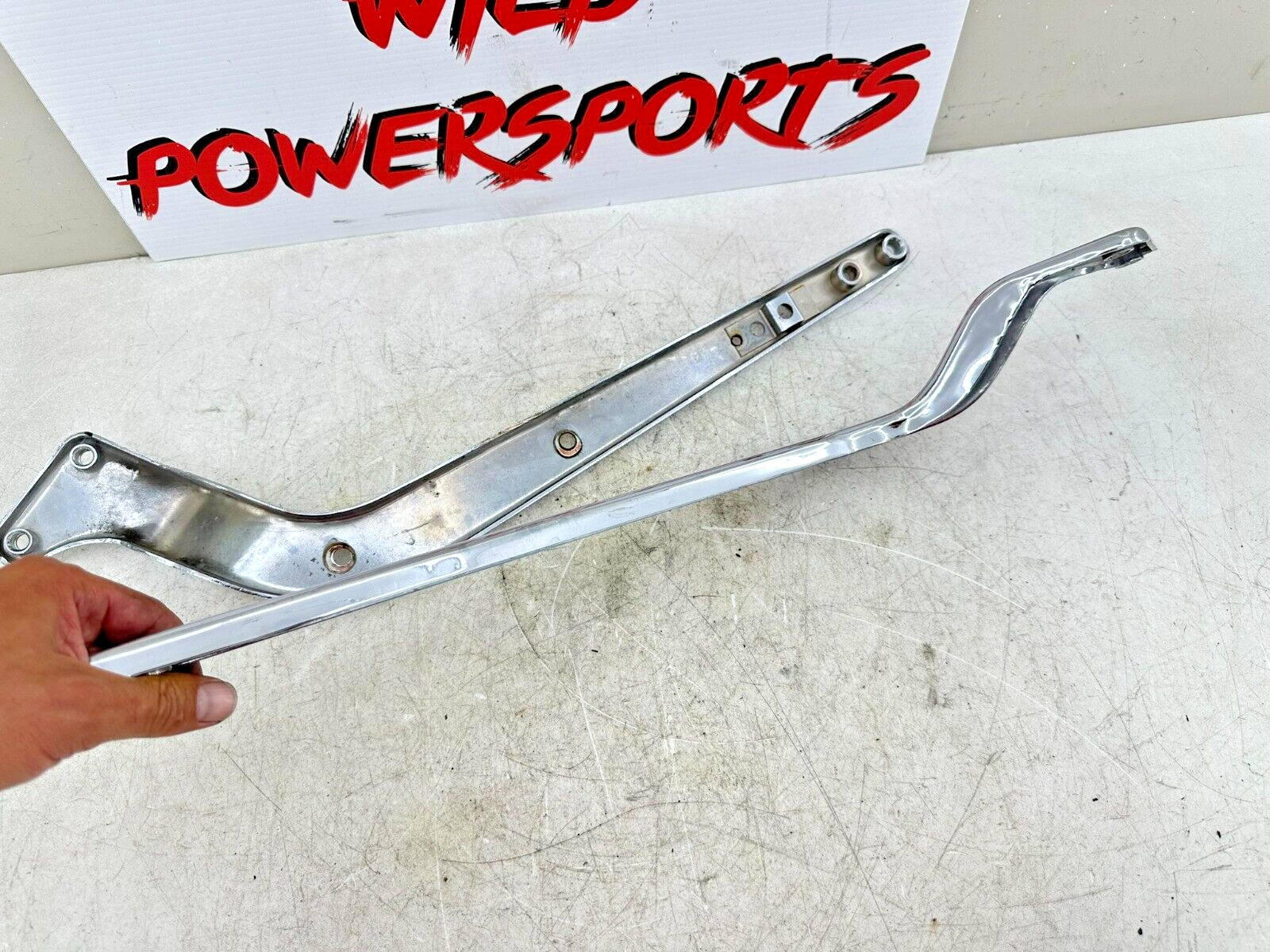 1996 HARLEY DAVIDSON SOFTAIL Chrome Rear Fender Frame Strut Arm Bars