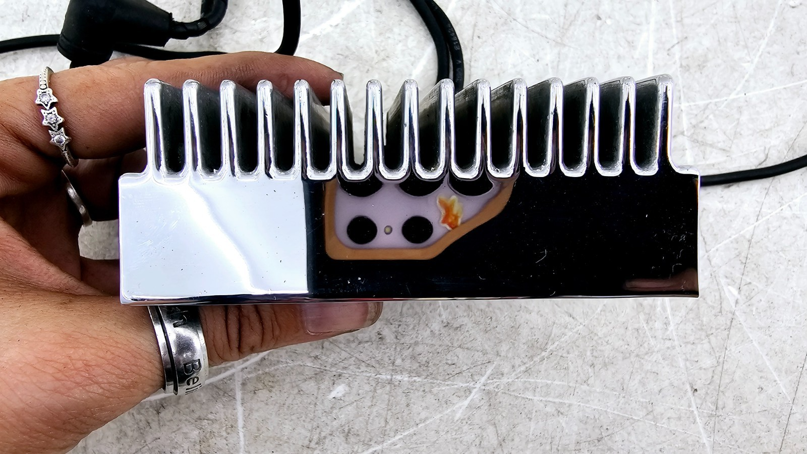 1988 HARLEY SOFTAIL OEM Chrome Voltage Regulator Rectifier