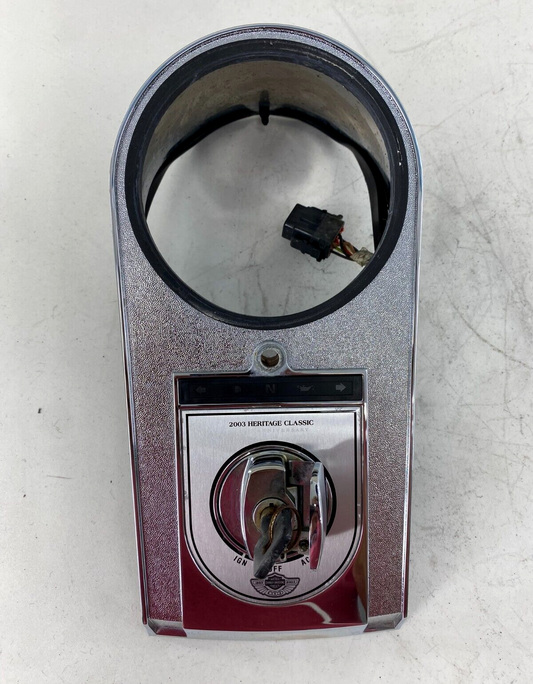 2003 HARLEY DAVIDSON SOFTAIL Chrome Dashboard Dash Speedometer Housing Gas Tank