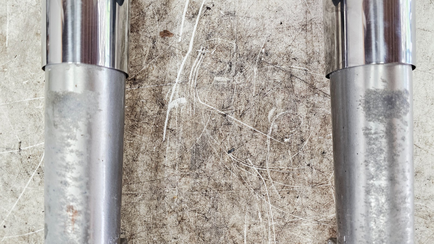 1996 HARLEY FLH ELECTRA GLIDE OEM HD Forks Front End Suspension Triple Tree Axle