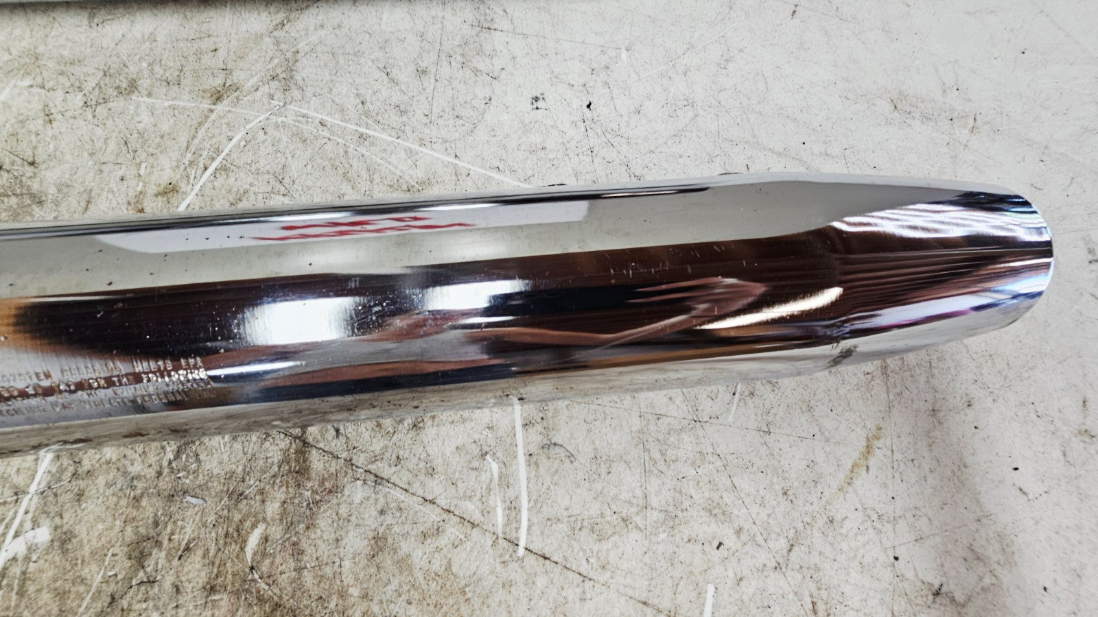 1996 HARLEY FLH ELECTRA GLIDE Exhaust Muffler Pipes Slip On OEM HD