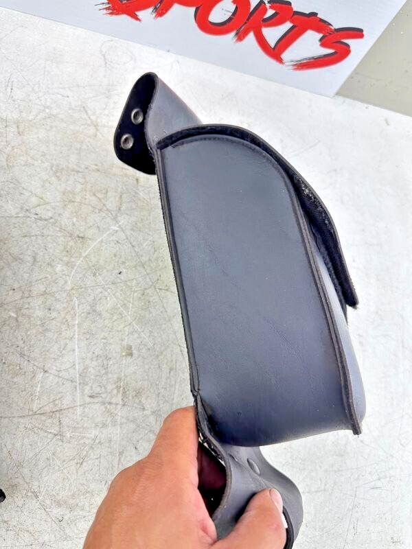 1999 HARLEY FLH ELECTRA GLIDE Saddlebag Bumper Rails Storage Pocket Luggage OEM