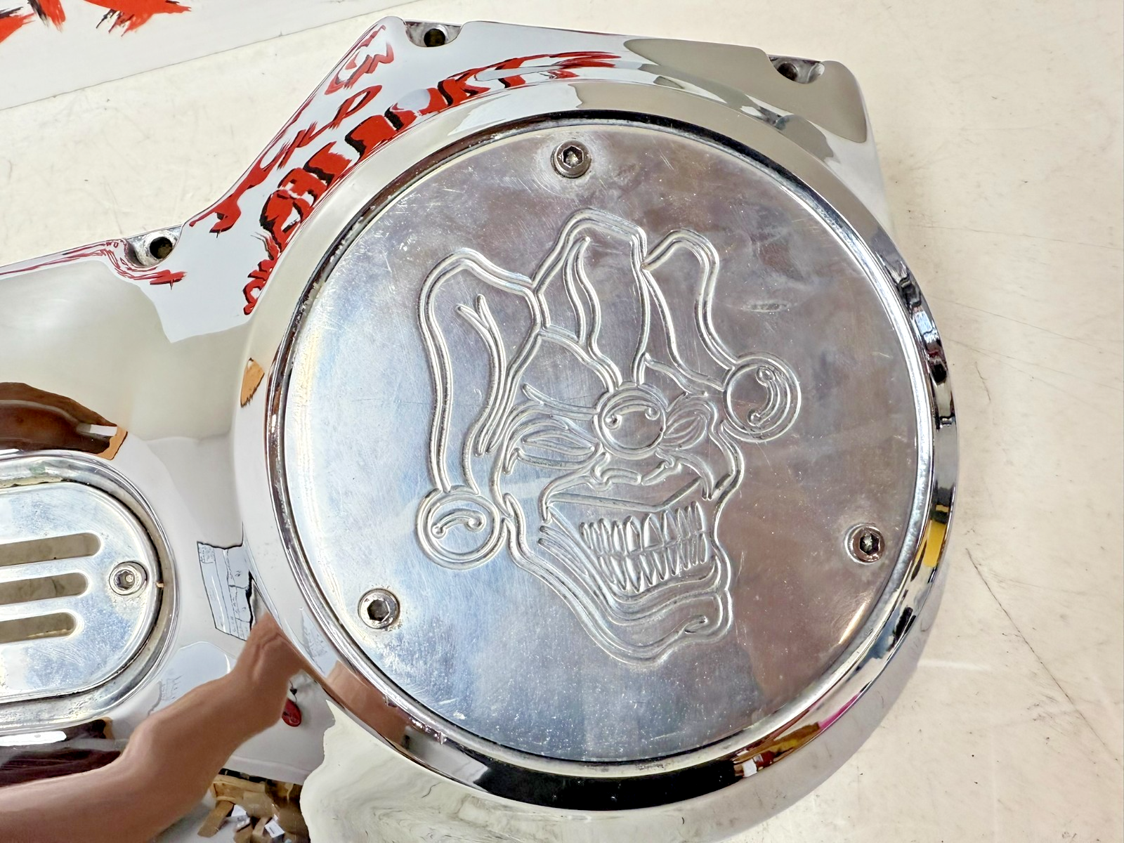 1997 HARLEY DAVIDSON SOFTAIL Outer Primary Clutch Cover Housing 60506-89A