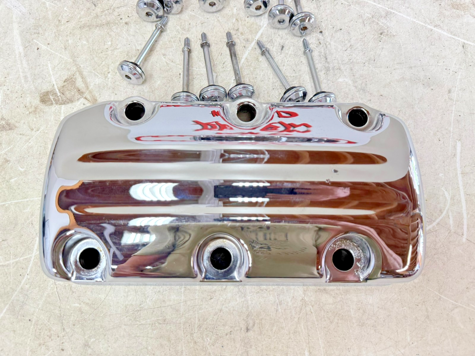 2001 HONDA VALKYRIE INTERSTATE  Valve Head Chrome Cover Bolts + MTG Hardware