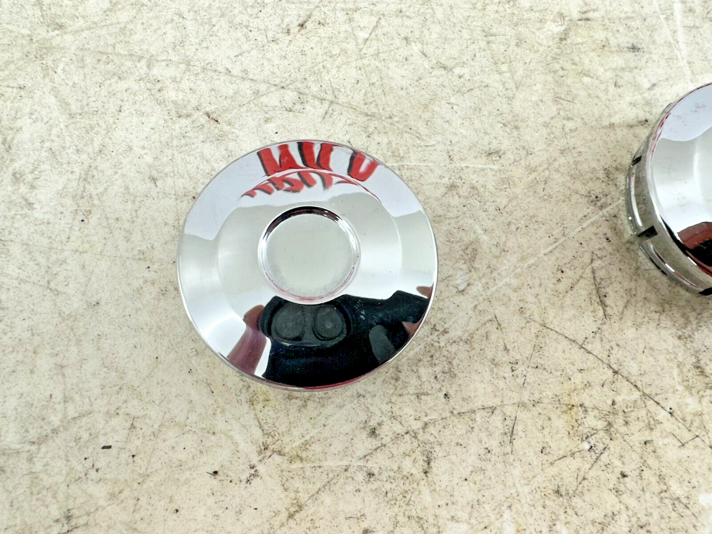 1999 HONDA VALKYRIE INTERSTATE Chrome Swing Arm Bolt Hole Covers Filler