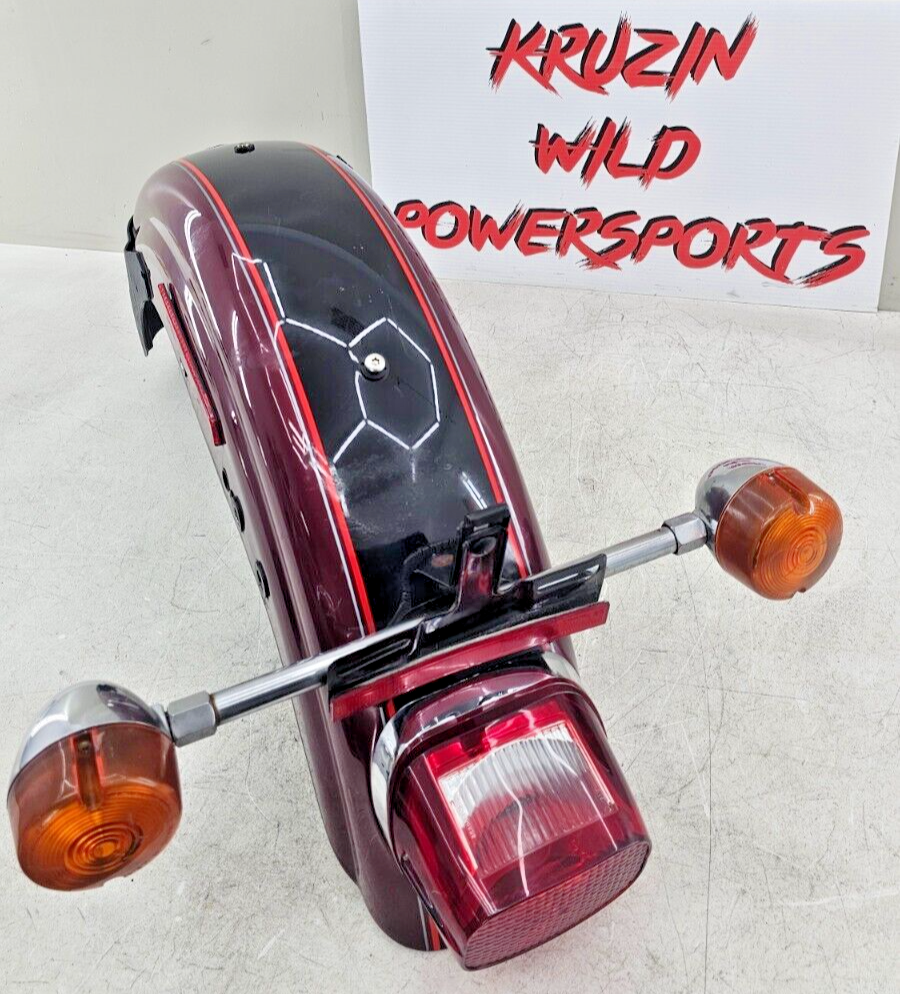 2000 Harley Davidson Sportster Rear Fender Brake Light Turn Signal Bar