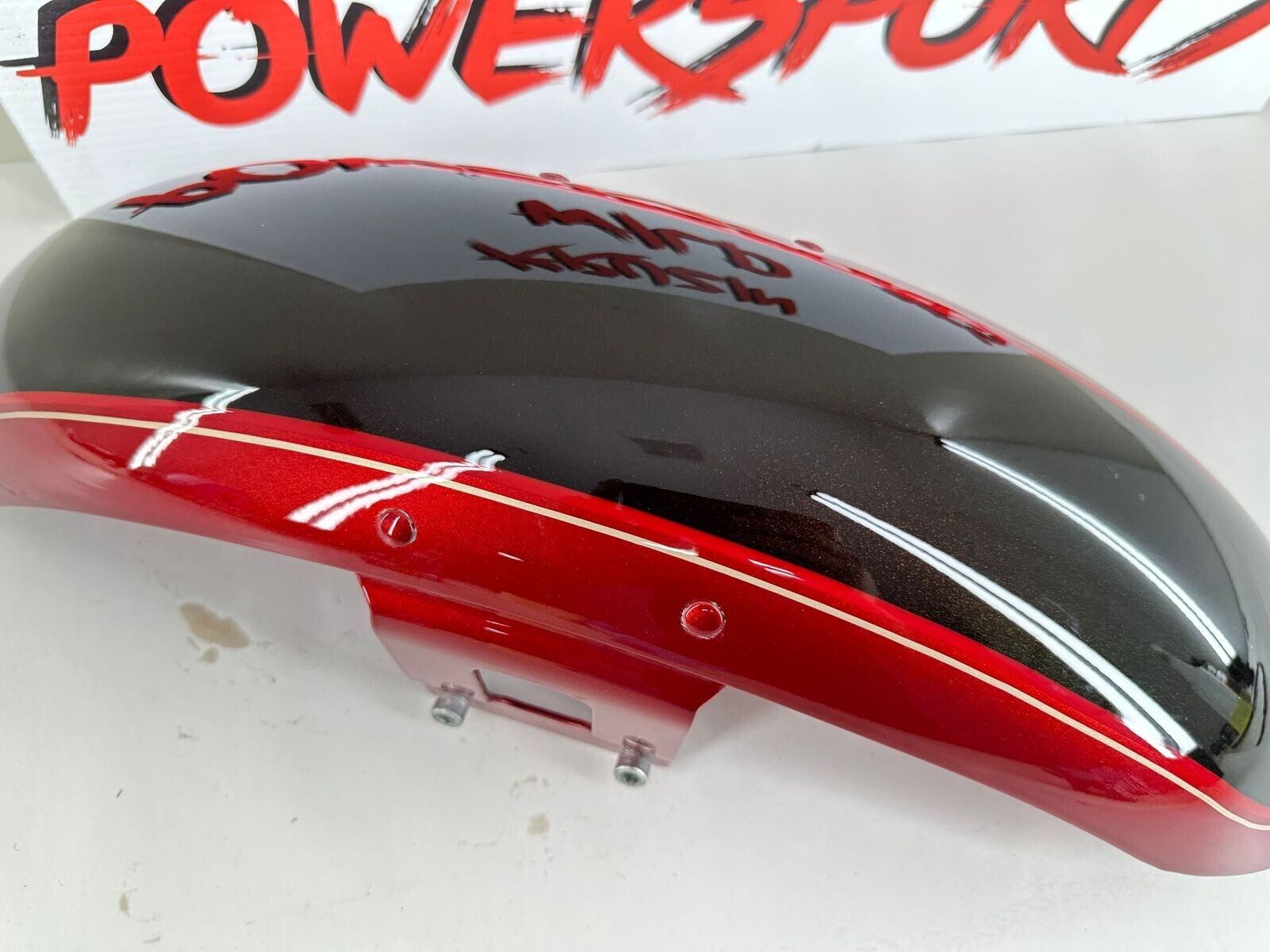 2012 HARLEY SPORTSTER CUSTOM Front Fender Red 16" Wheel