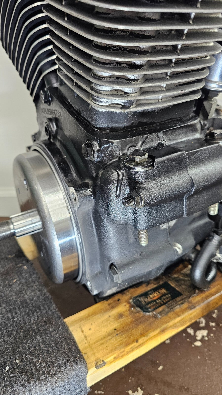 1994 HARLEY FLH ELECTRA GLIDE Evo Evolution Engine Motor 1340 80ci