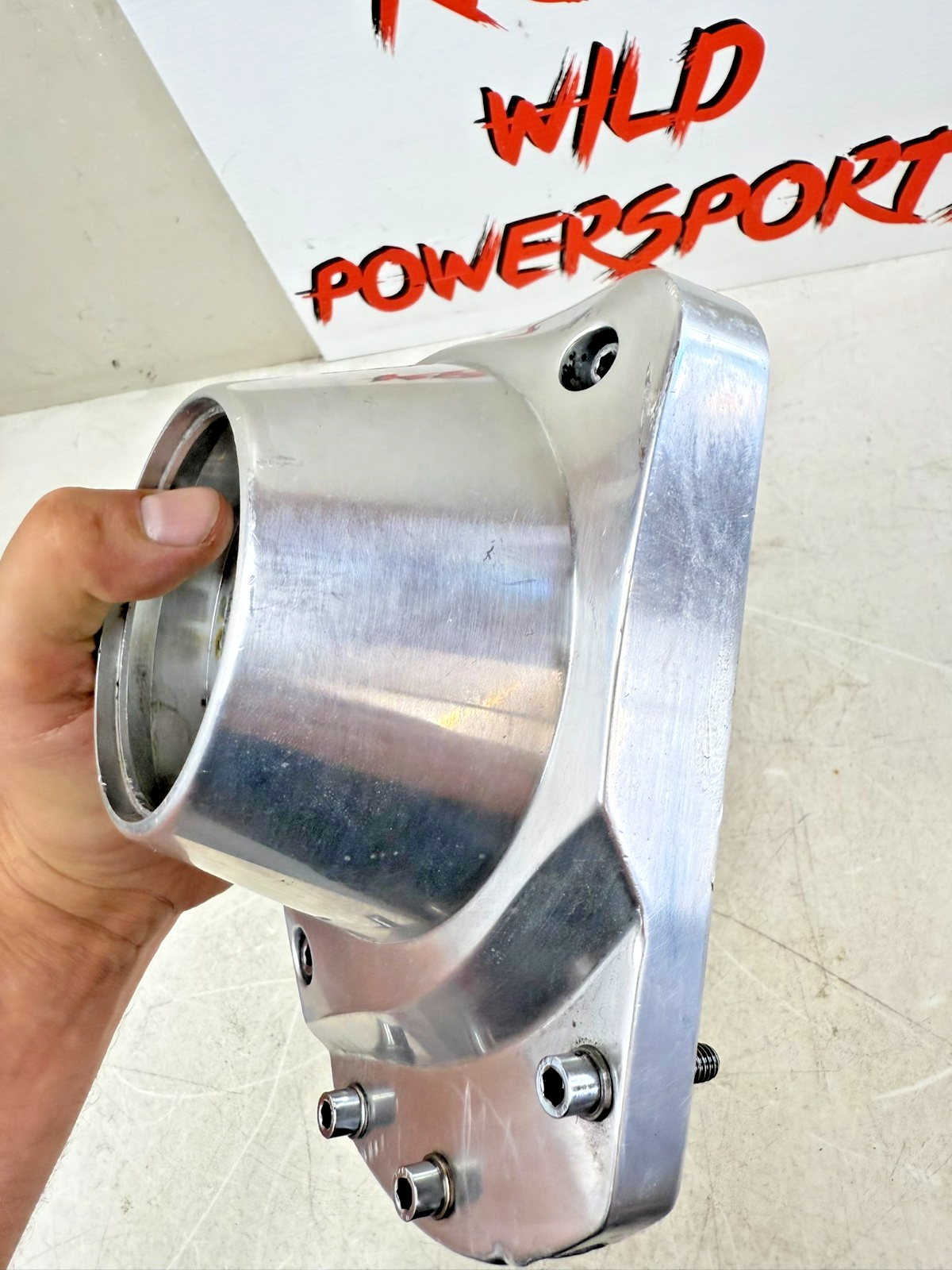 1997 HARLEY DAVIDSON SOFTAIL EVO Billet Aluminum Engine Nose Cone Cam Cover S&S?