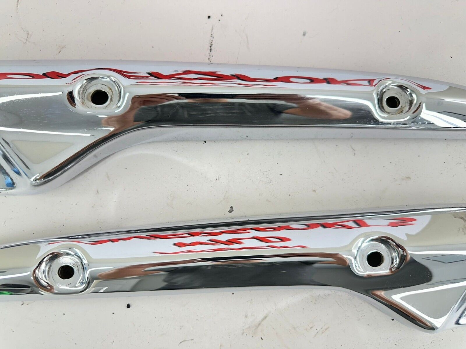 1998 HONDA VALKYRIE TOURING Chrome Rear Frame Fender Strut Arm Bars