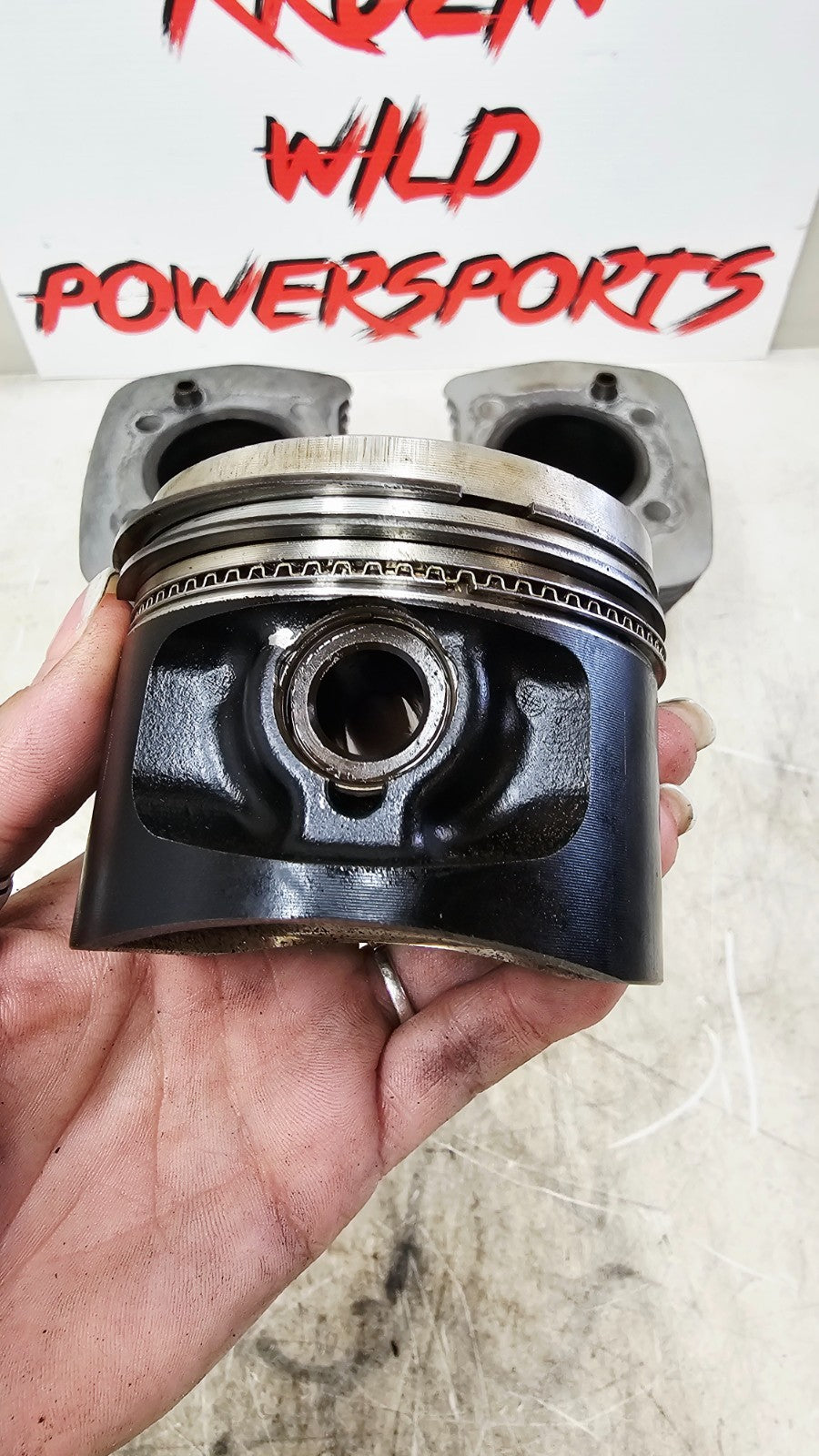 2001 Harley Davidson Sportster 883 Engine Motor Cylinders Jugs Piston top end