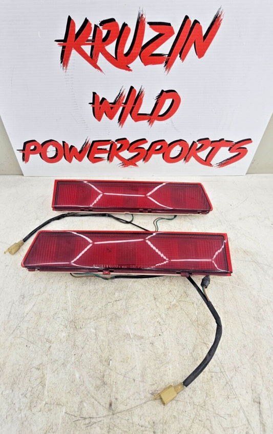 1993 HONDA GOLDWING GL1500 Trunk Side Lights Housing Refelctor w/ Bulbs
