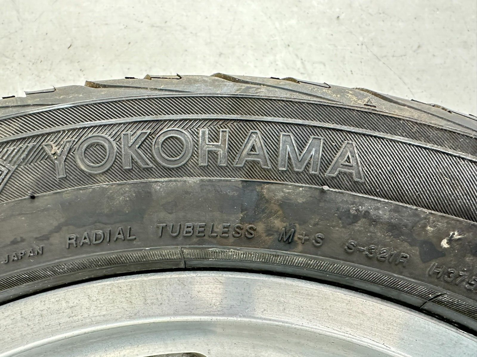 2004 Honda Goldwing GL1800 16" Rear Wheel Rim W/ Car Tire 195/55/16 + Rotor