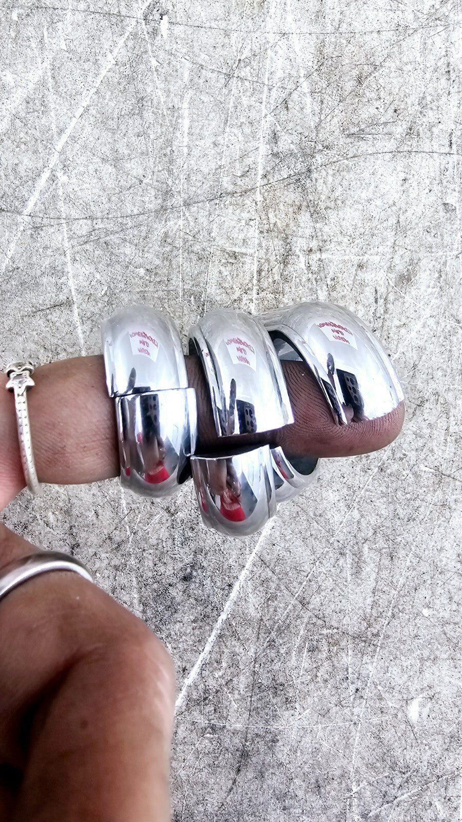 1998 HARLEY FLH ROADKING Chrome Frame Clamp Clutch Cable Brackets