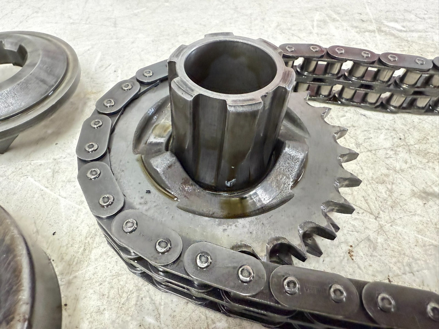 2003 HARLEY DYNA WIDE GLIDE Complete Primary Drive Clutch Compensator Chain