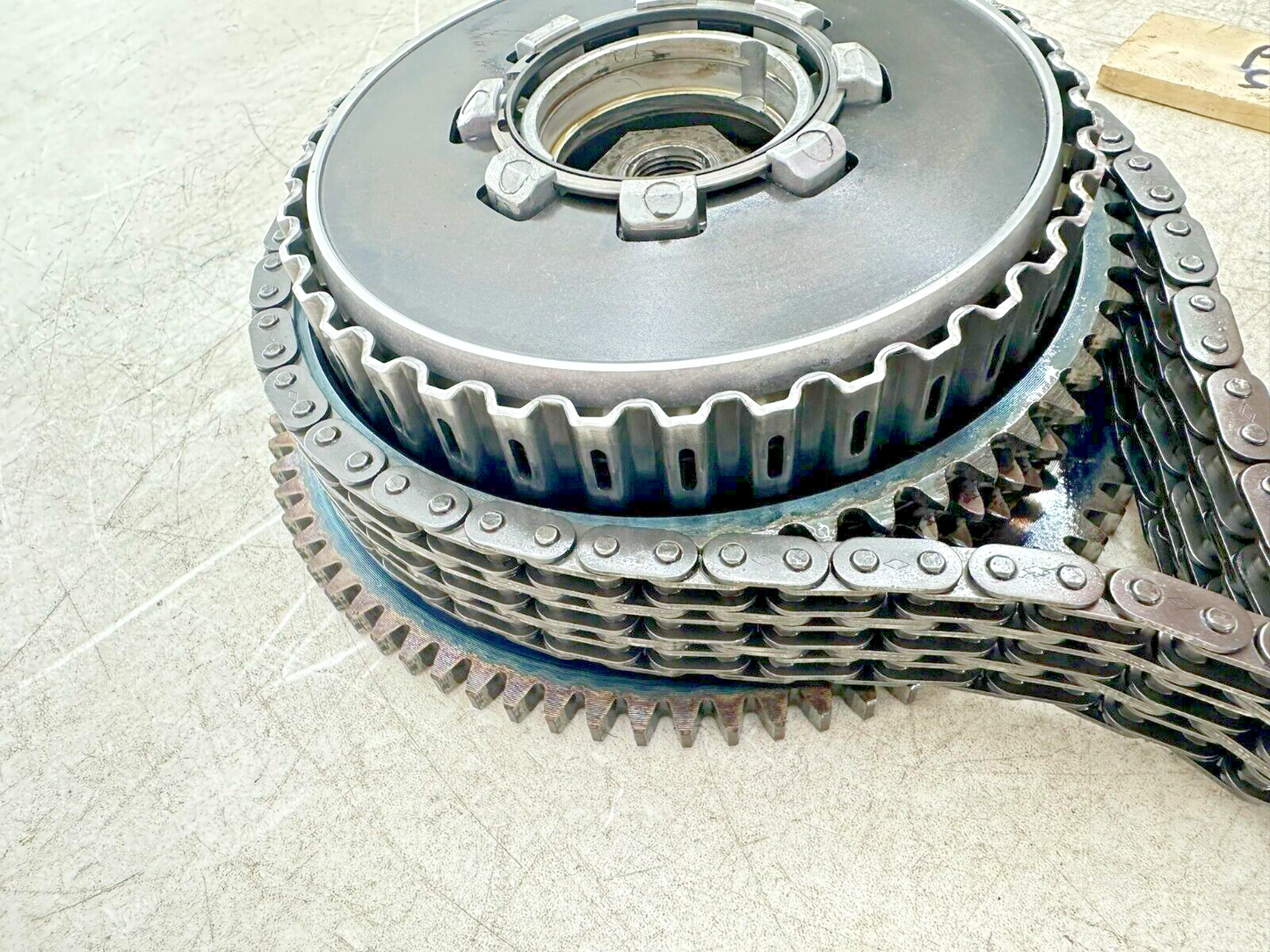 1997 HARLEY SPORTSTER Primary Clutch Basket + Chain