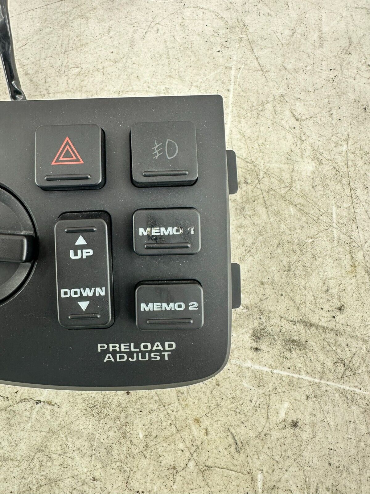 2004 Honda Goldwing GL1800 Headlight Adjust Air Shock Control Buttons