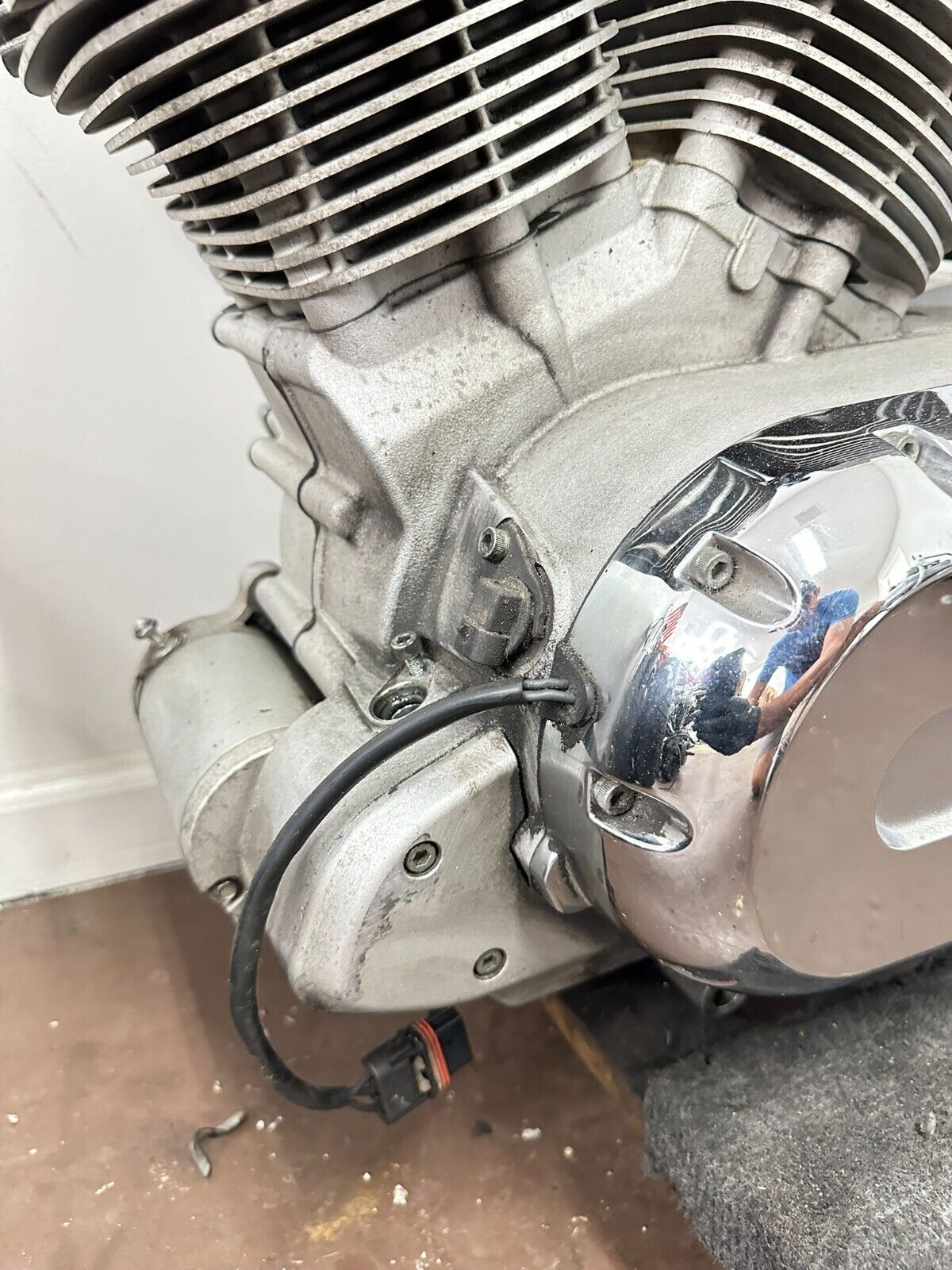 2006 Victory Kingpin 100 CI Engine Motor Transmission Video Inside