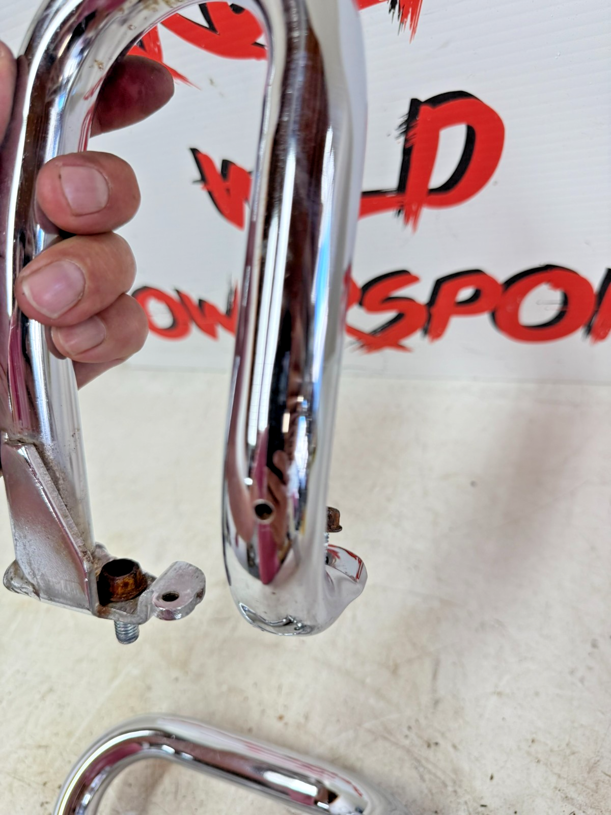 2002 Honda Goldwing GL1800 Saddlebag Crash  Guard Bar Frame Slider