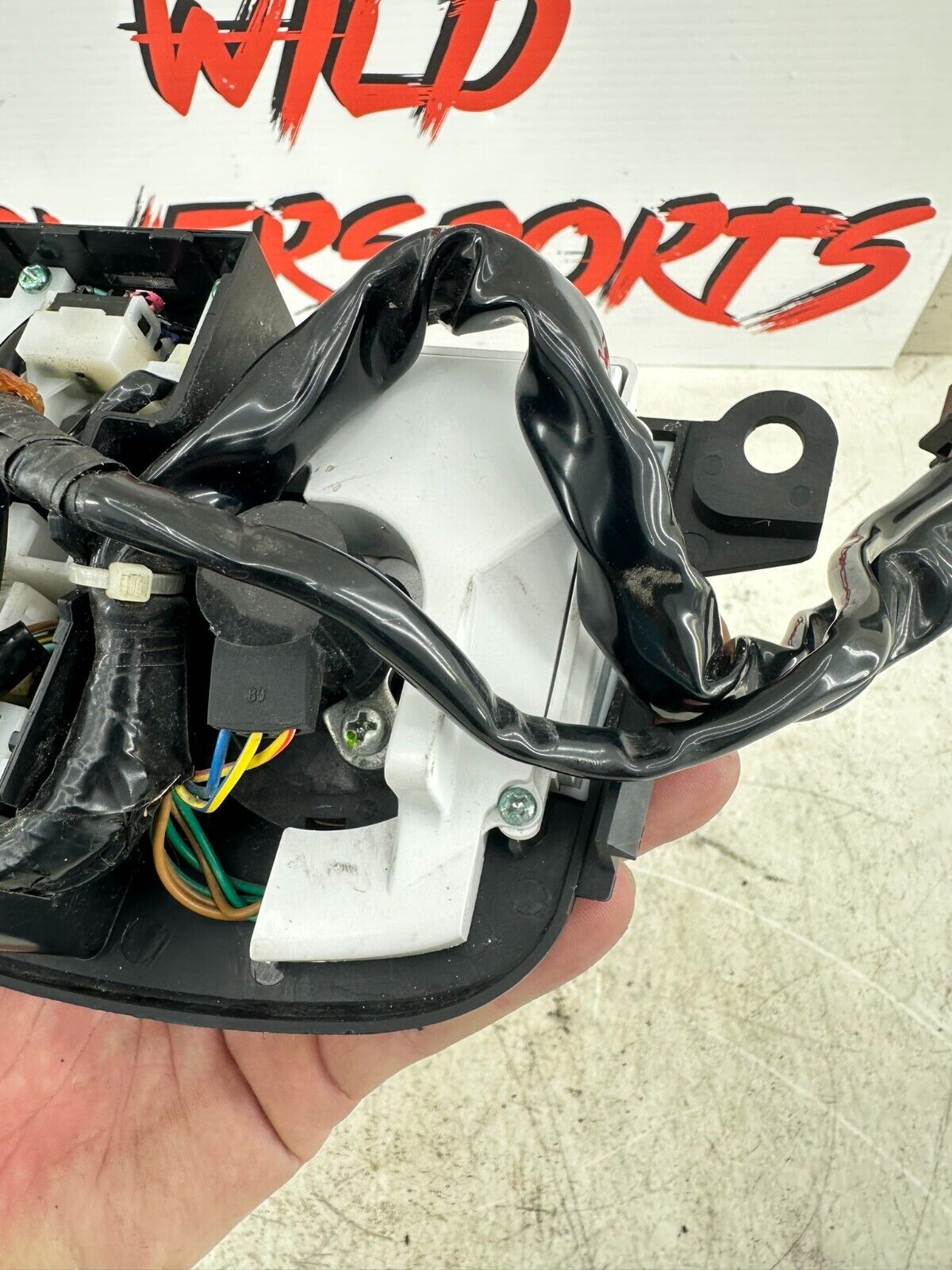 2004 Honda Goldwing GL1800 Headlight Adjust Air Shock Control Buttons
