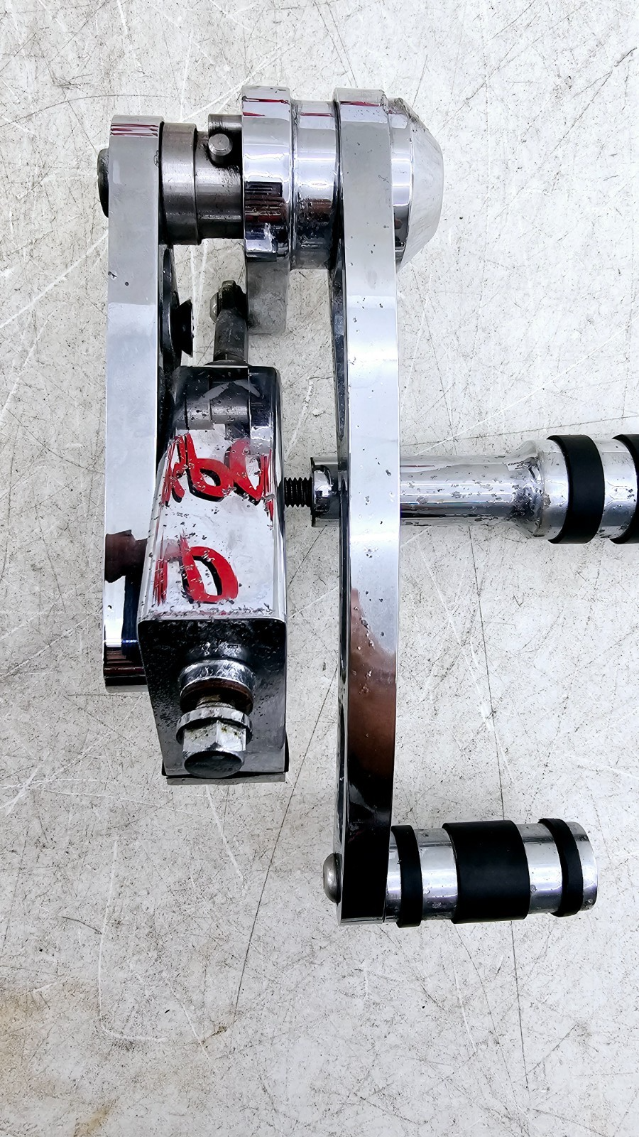 1988 HARLEY SOFTAIL Chrome Billet Forward Control Kit