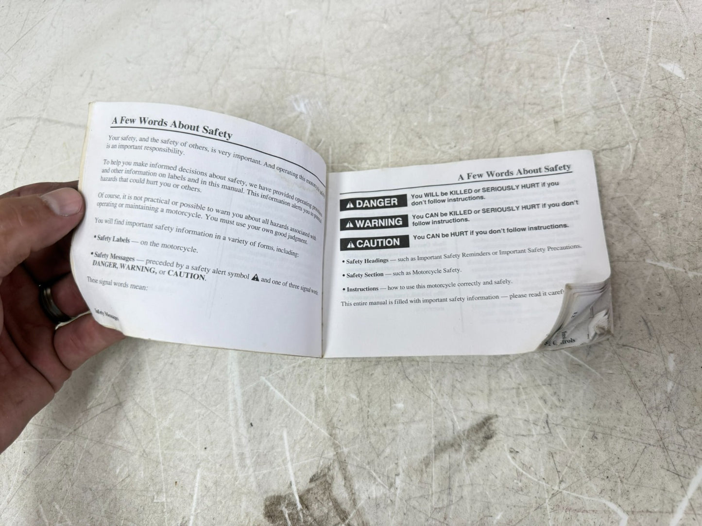 2001 HONDA VALKYRIE INTERSTATE Owner's Manual + CB Radio Guide Book