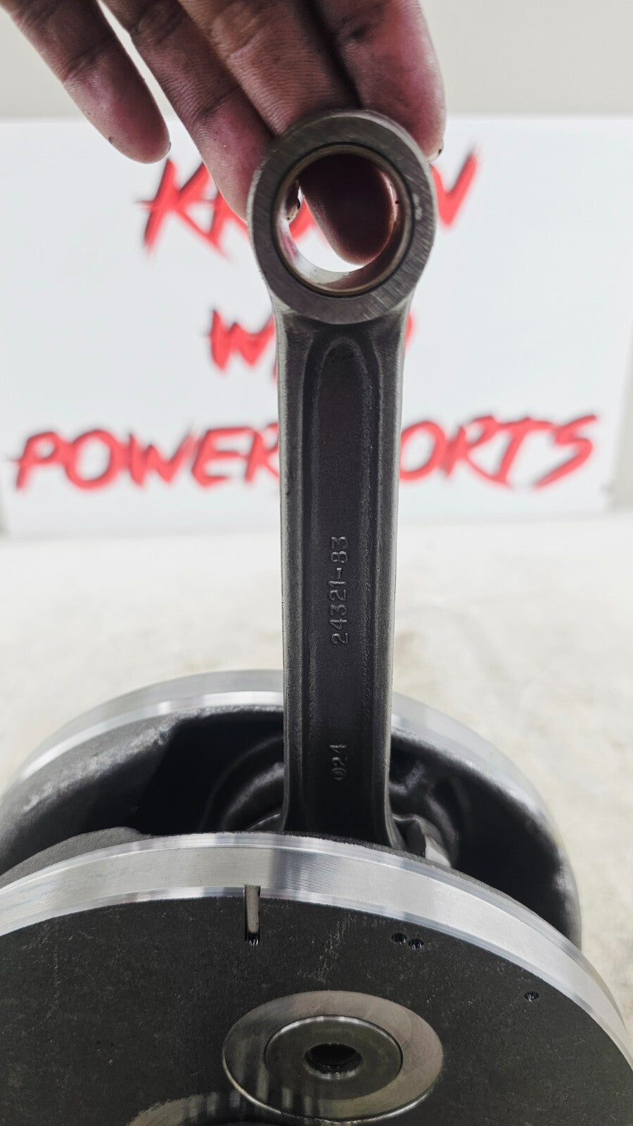 2000 Harley Davidson Sportster Engine Motor Crankshaft Flywheel Connecting Rods