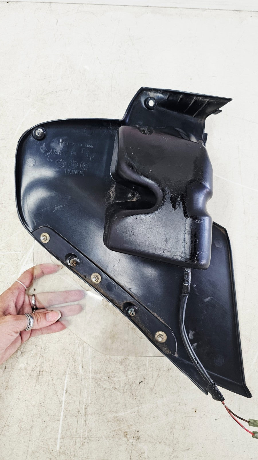 2000 HONDA VALKYRIE INTERSTATE Left Side Fairing Speaker Cover Cowl