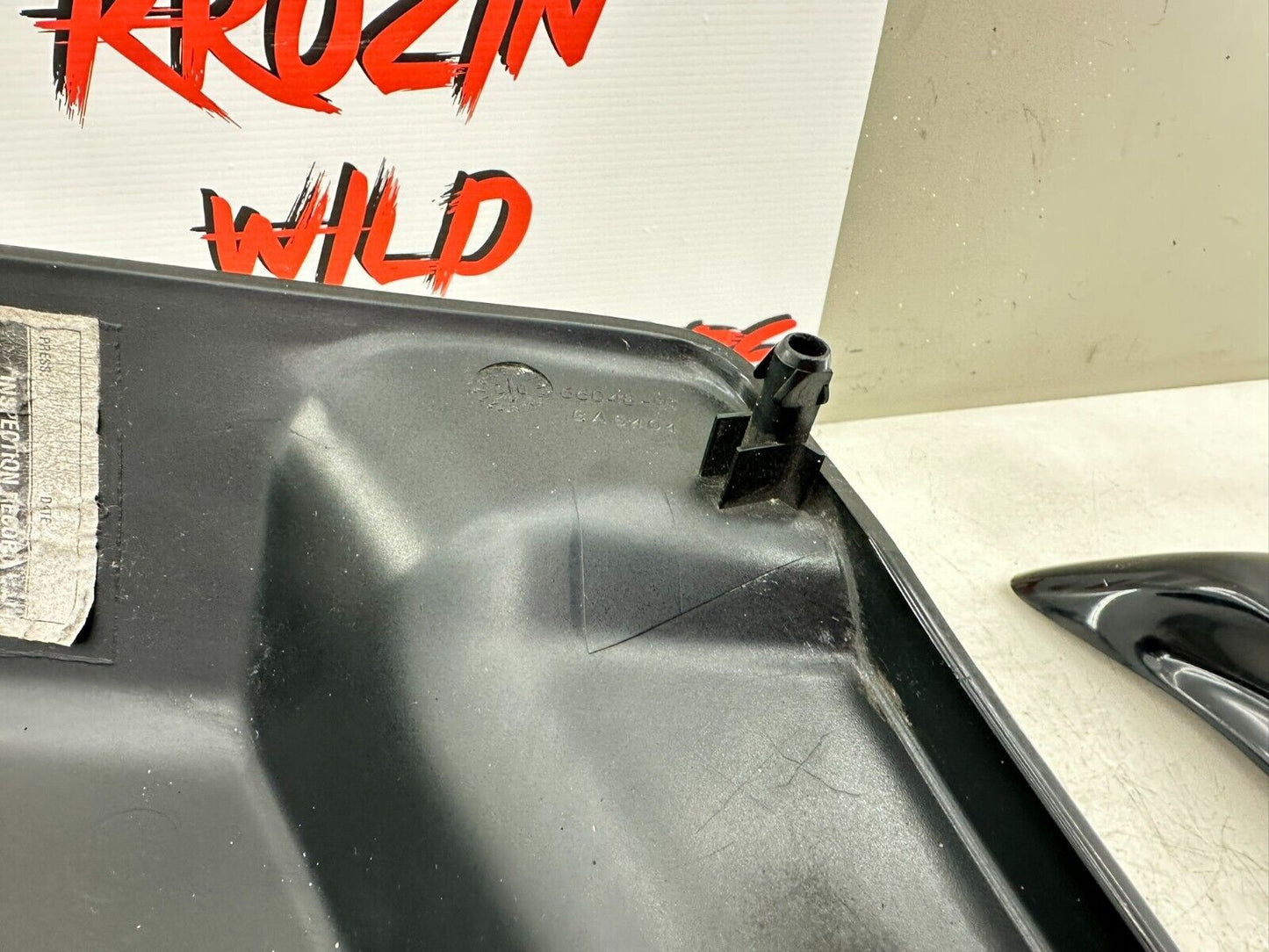 2003 HARLEY ELECTRA GLIDE classic Right Side Cover Black Anniversary Paint