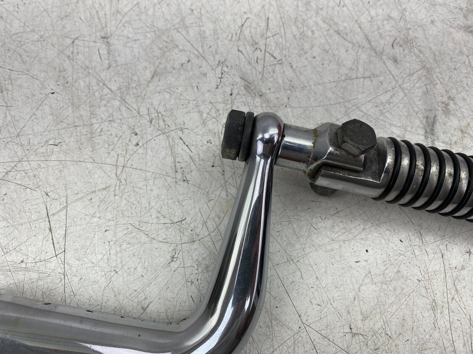 2001 Harley Davidson Sportster Highway Peg & Mounting Bracket Chrome