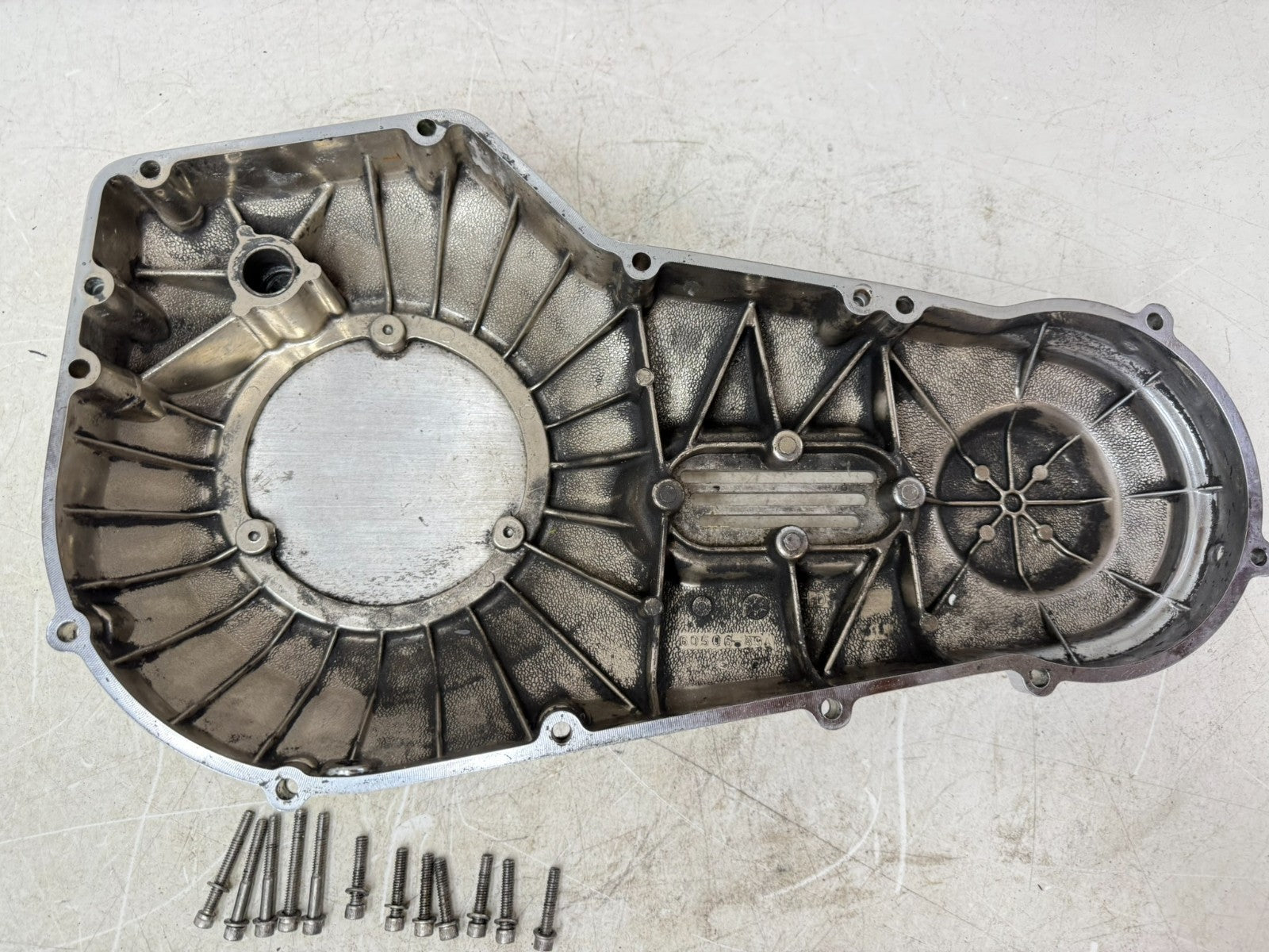 1997 HARLEY DAVIDSON SOFTAIL Outer Primary Clutch Cover Housing 60506-89A