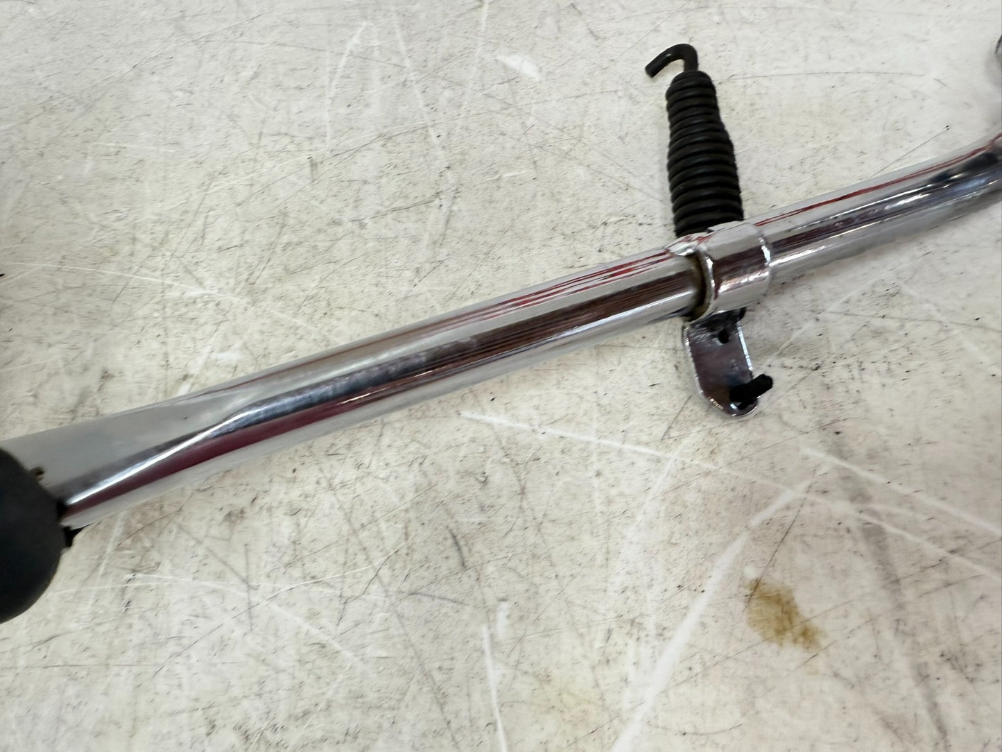 2003 HARLEY ELECTRA GLIDE OEM Left Side Jiffy Kick Stand Chrome
