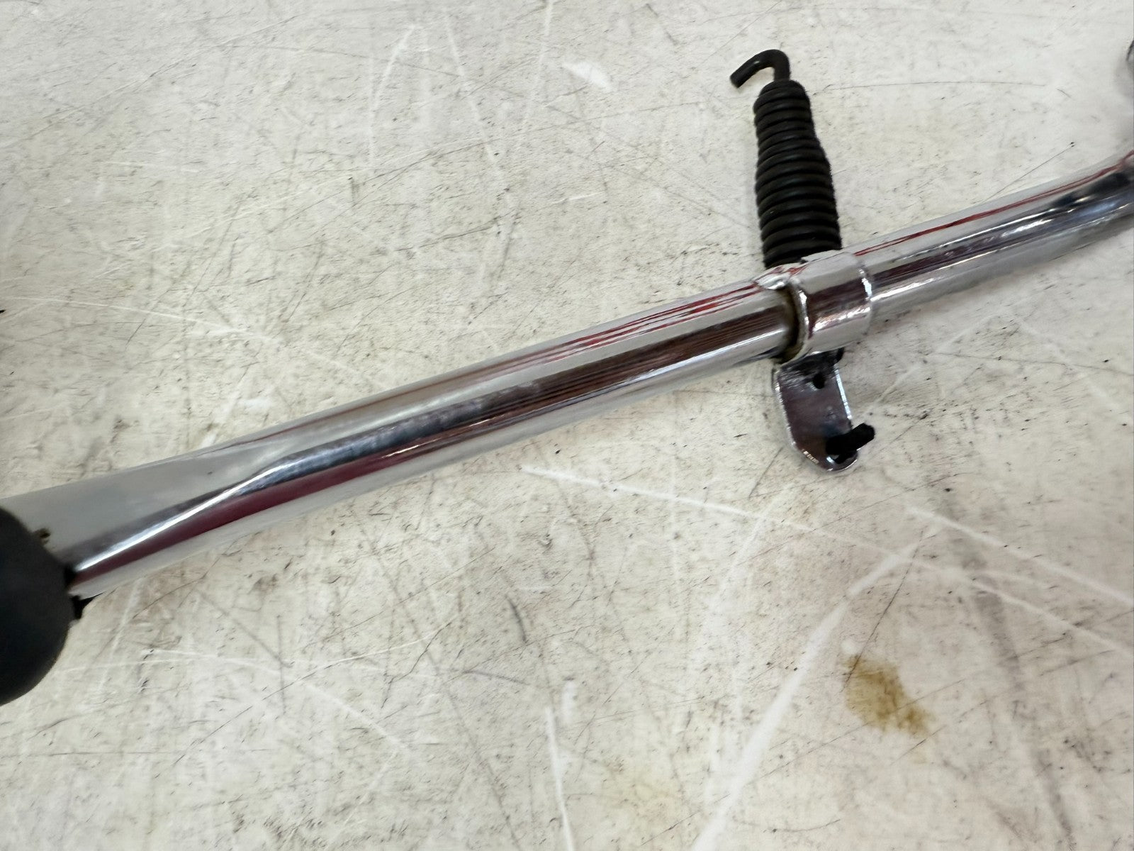2003 HARLEY ELECTRA GLIDE OEM Left Side Jiffy Kick Stand Chrome