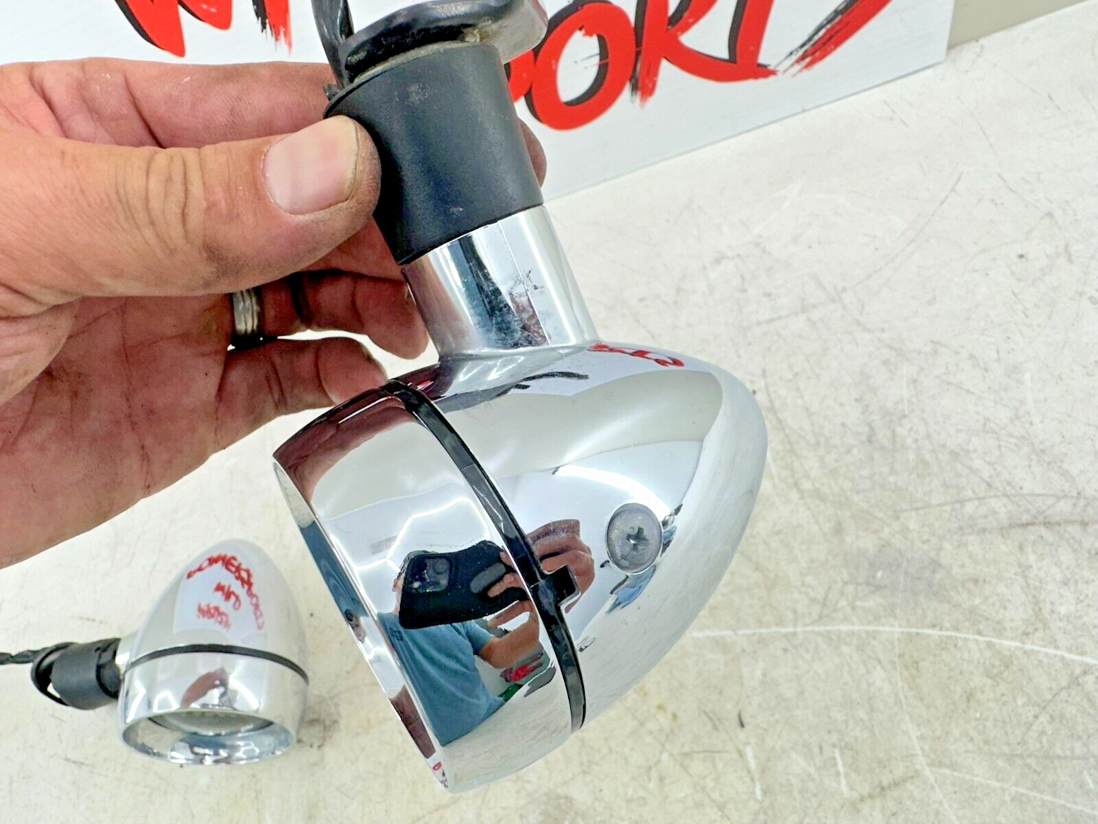 1999 HONDA VALKYRIE INTERSTATE Chrome Right Left + Front Turn Signal W/ LED Bulb