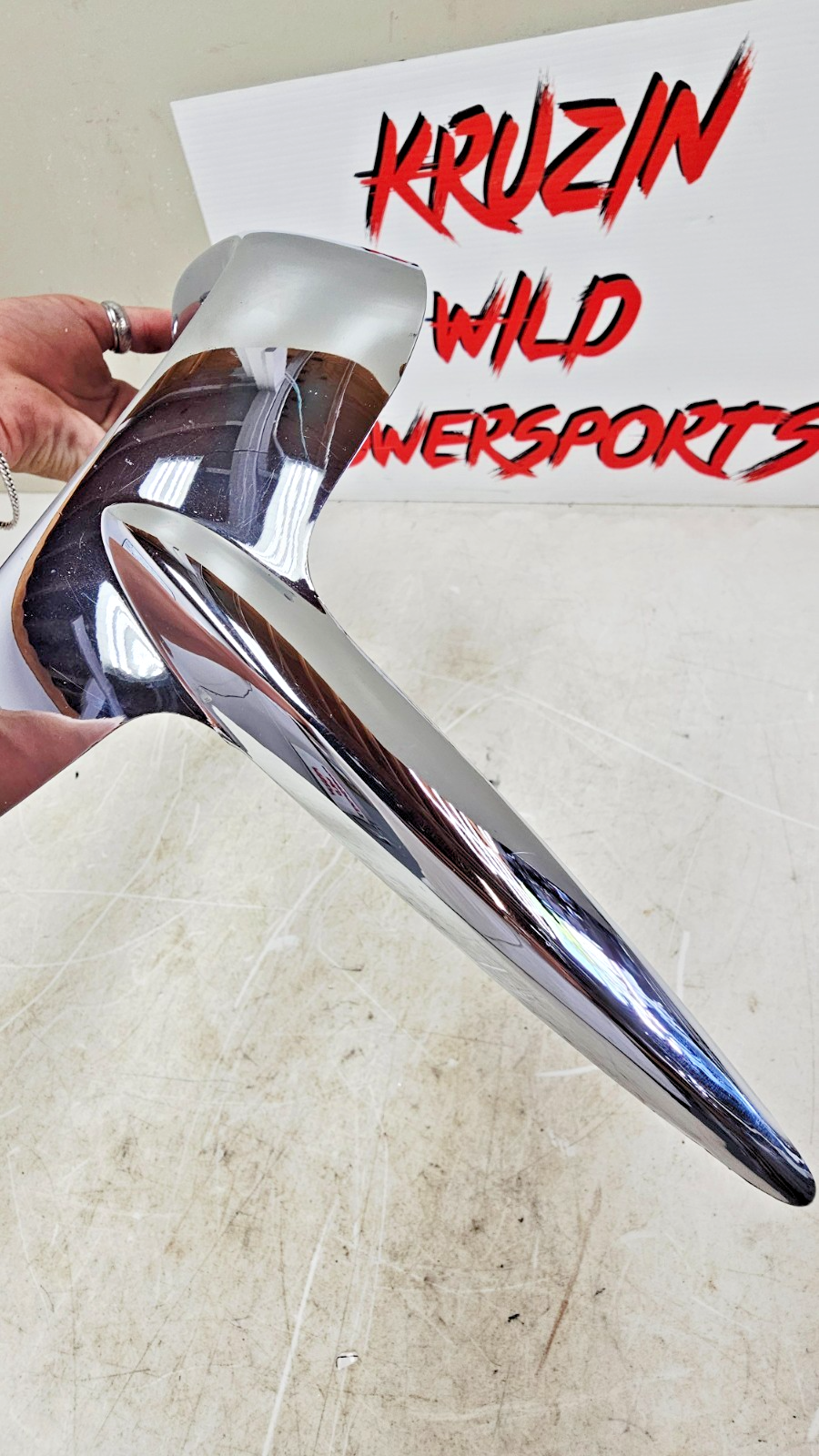 2000 HONDA VALKYRIE INTERSTATE Headlight Trim Garnish Chrome