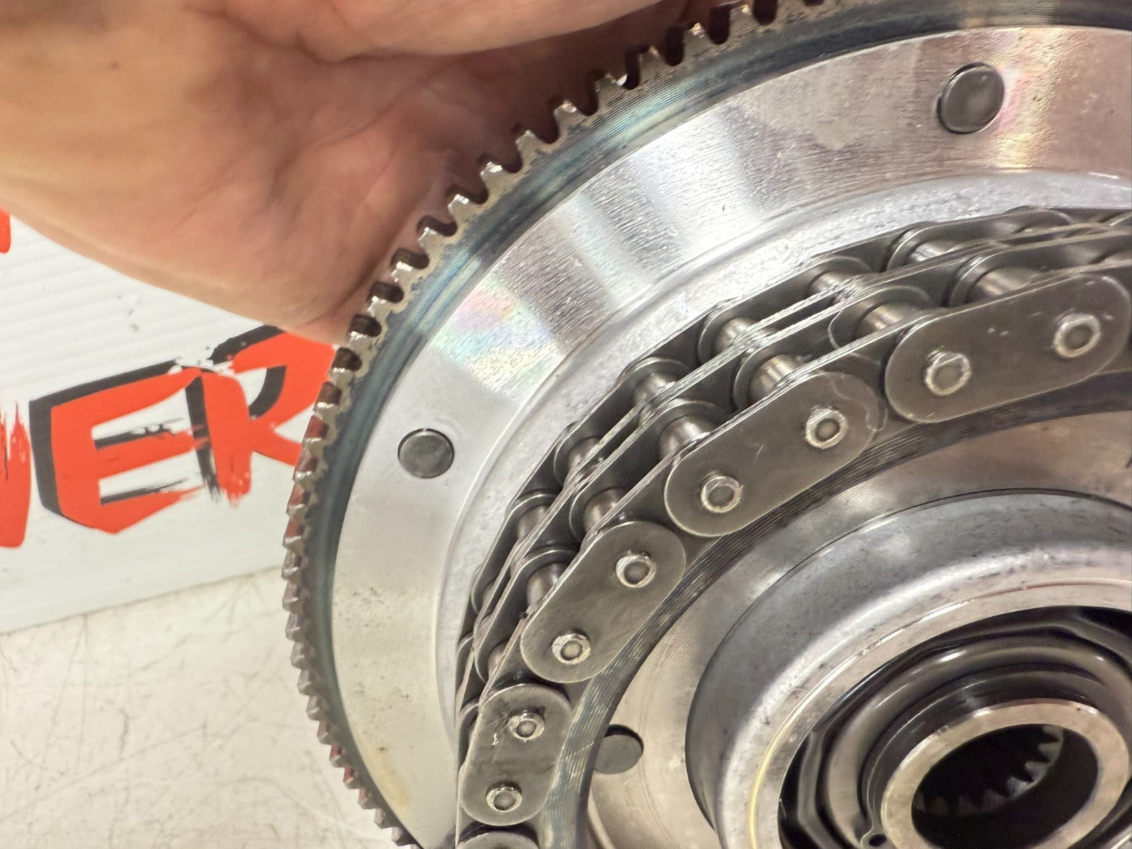 1998 HARLEY FLH ELECTRA GLIDE Primary Clutch Chain Compensator Jackshaft Gear