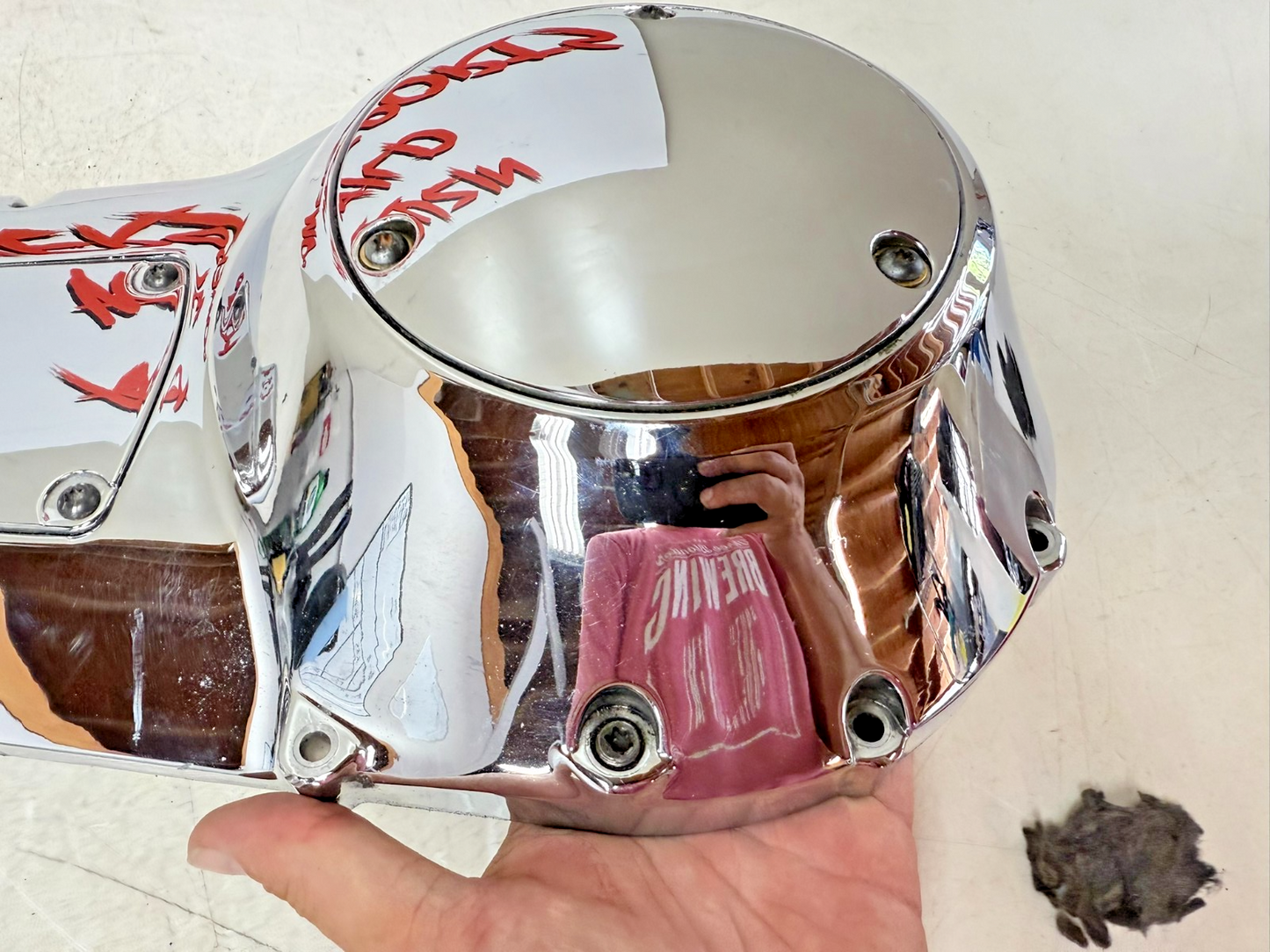 1998 HARLEY FLH ROADKING Outer Primary Clutch Cover Case Housing 60685-94